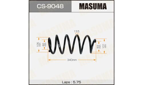 Пружина подвески MASUMA front SKODA SUPERB 08-15