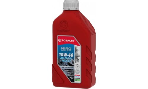 Масло моторное Totachi Niro HD 10w40 полусинтетическое, API SL/CI-4, ACEA E7, универсальное, 1л, арт. 4562374694927/1D101
