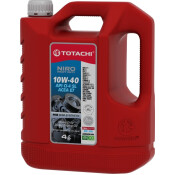 Масло моторное Totachi Niro HD 10w40 полусинтетическое, API SL/CI-4, ACEA E7, универсальное, 4л, арт. 4589904921971/1D104 Масло моторное Totachi Niro HD 10w40 полусинтетическое, API SL/CI-4, ACEA E7, универсальное, 4л, арт. 4589904921971/1D104