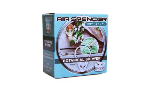 Ароматизатор на торпедо Eikosha Spirit Refill Botanical Shower (Цветочный), меловой, баночка 40г, арт. A-107
