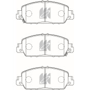 Колодки тормозные дисковые Kashiyama, передние, комплект на ось (4 шт), арт. D5214M