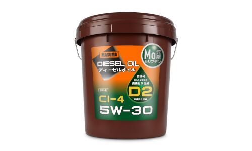 Масло моторное Masuma Motor Oil D2 5w30, синтетическое, API CI-4, для дизельного двигателя, 18л, арт. D-5010E