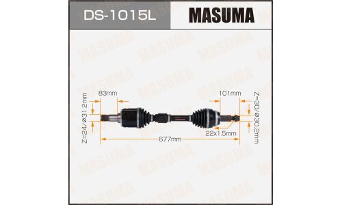 Привод в сборе Masuma, для Lexus RX450h, арт. DS-1015L