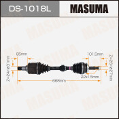 Привод в сборе MASUMA, TOYOTA RAV4 / ASA38L LH