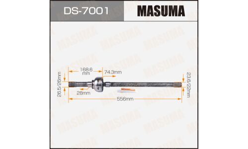 Привод в сборе Masuma, для Suzuki Jimny, арт. DS-7001