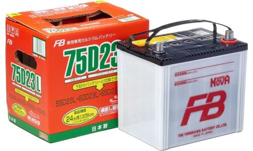 Аккумулятор FB Super Nova 75D23L, 65Ач, CCA 620A, обслуживаемый