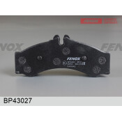 Колодки тормозные дисковые Fenox передние, комплект на ось (4 шт), арт. BP43027