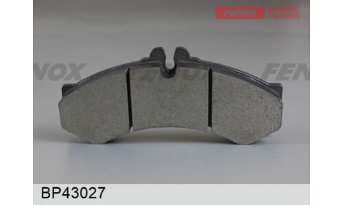 Колодки тормозные дисковые Fenox передние, комплект на ось (4 шт), арт. BP43027
