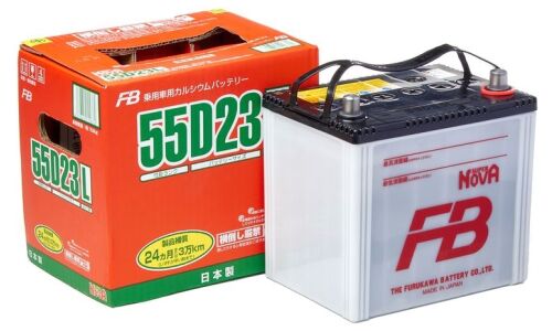 Аккумулятор FB Super Nova 55D23L, 60Ач, CCA 550A, обслуживаемый