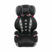 Автокресло детское Ailebebe Carmate Saratto Highback Junior Quattro, группы 2/3, черно-серое