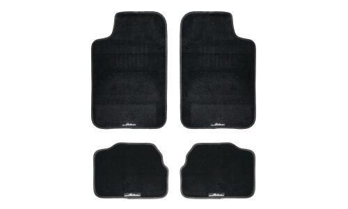 Коврики универсальные Airline, для переднего и заднего ряда, ковролин, черный цвет, 4шт