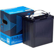 Аккумулятор FB Echno HV S34B20R, 35Ач, CCA 270А, необслуживаемый, технология AGM, для гибридных автомобилей