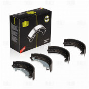 Колодки тормозные барабанные Trialli, комплект на ось (4 шт), арт. GF 0960