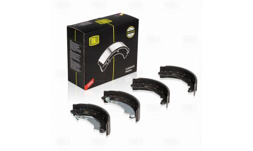 Колодки тормозные барабанные Trialli, комплект на ось (4 шт), арт. GF 0960