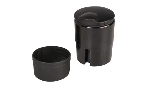Пепельница Airline «Элит», в подстаканник, прорезиненная, с крышкой, арт. AAT-03