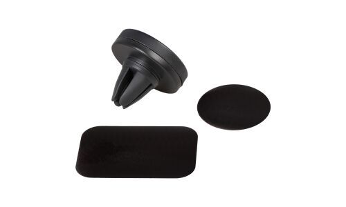 Держатель для телефона Airline, в дефлектор, магнитный, чёрный, арт. AMS-U-09