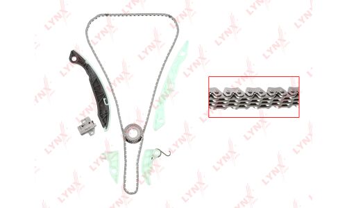 Комплект для замены цепи ГРМ LYNXauto TK-0176 для двигателей 4B10, 4B11, 4J11, 4N13