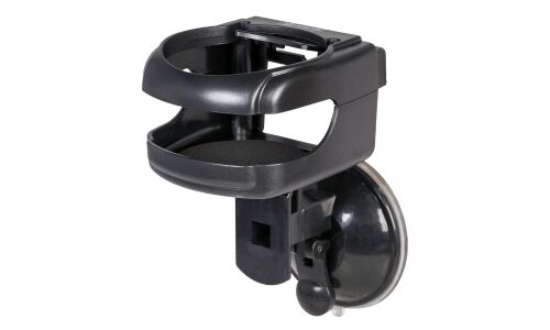 Подстаканник Airline, в дефлектор / на присоске, чёрный, арт. ACH-D-002