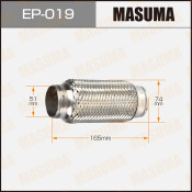 Гофра глушителя Masuma, 51x165мм, 2-слойная, арт. EP-019