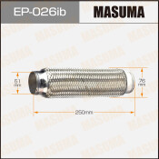 Гофра глушителя Masuma, Innerbraid, 51x250мм, усиленная, арт. EP-026ib