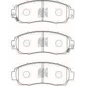 Колодки тормозные дисковые Kashiyama, передние, комплект на ось (4 шт), арт. D5153M
