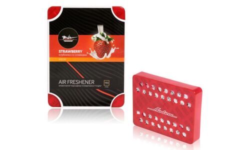Ароматизатор под сиденье Airline «Тундра» Strawberry (Клубника со сливками), гелевый, 190г, арт. AFSI140