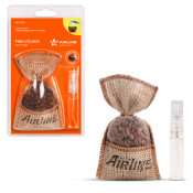 Ароматизатор подвесной Airline Pina Colada (Пина колада), текстиль с пропиткой, мешочек, арт. AFCO203