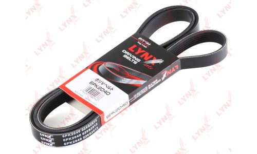 Ремень поликлиновый LYNXauto, арт. 6PK2040