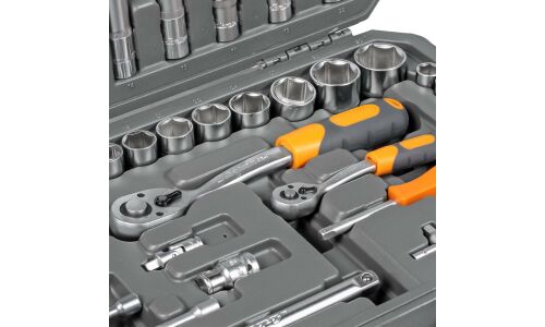 Набор инструментов Airline, под размеры 1/2" и 1/4", комплект 94 предмета, арт. AT-94-05