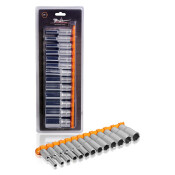 Набор торцевых головок Airline, 6-гранная, под квадрат 3/8