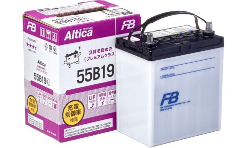 Аккумулятор FB Altica Premium 55B19L 50Ач, CCA 450А, обслуживаемый