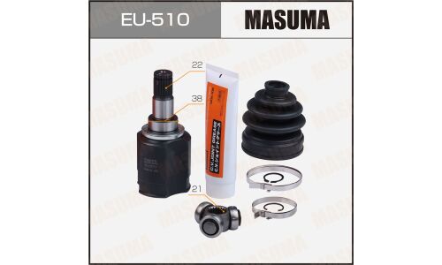ШРУС Masuma, 21x38x22мм, арт. EU-510