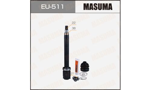 ШРУС Masuma, 21x38x22мм, арт. EU-511
