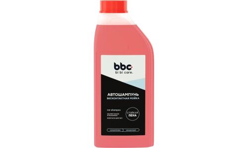 Автошампунь BiBiCare Суперпена, для бесконтактной мойки, концентрат, бутылка 1л, арт. 4140