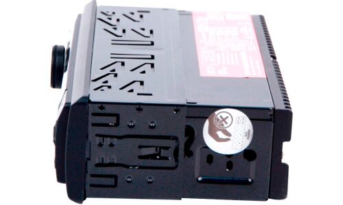 Автомагнитола ACV AVS-916BR, 1DIN, SD/USB/AUX/Bluetooth, 4х50Вт, красная подсветка