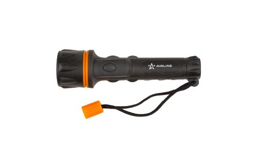 Фонарь Airline AFL-3-01, LEDx3, на батарейках 2xАА, прорезиненный