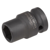 Головка торцевая ударная Airline, короткая, 6-гранная, под квадрат 1/2