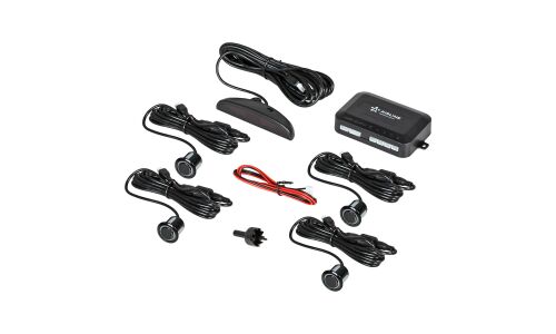 Парктроник Airline, 4 датчика, Ø19мм, с LED дисплеем, световая и звуковая индикация, арт. APS-4L-01