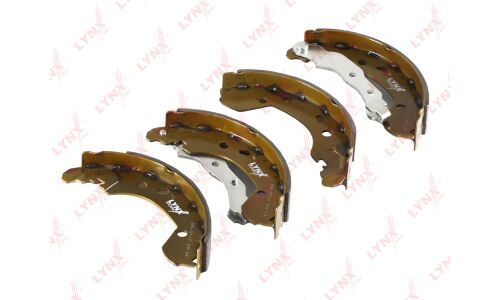 Колодки тормозные барабанные LYNXauto, комплект на ось (4 шт), арт. BS-5717