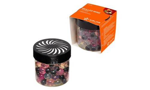 Ароматизатор на торпедо Airline «Баночка» Mulled Wine (Глинтвейн), гелевый, баночка 100мл, арт. AFSH178