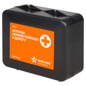 Аптечка автомобильная Airline в пластиковый футляре, соответствует требованиям ГИБДД, арт. AM-04 Аптечка автомобильная Airline в пластиковый футляре, соответствует требованиям ГИБДД, арт. AM-04