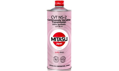 Масло трансмиссионное Mitasu CVT NS-2 Fluid, синтетическое, для вариаторов Nissan, 1л, арт. MJ-326/1