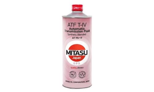 Масло трансмиссионное Mitasu ATF T-IV, полусинтетическое, для АКПП Toyota, 1л, арт. MJ-324/1
