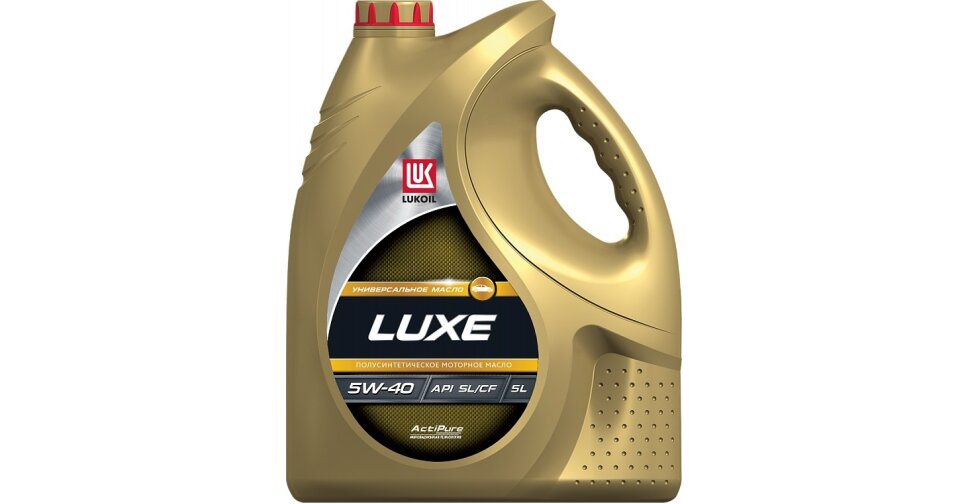 Масло моторное Лукойл Luxe 5w40, полусинтетическое, API SL/CF ...