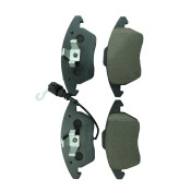 Колодки тормозные дисковые CTR, комплект на ось (4 шт), арт. GK1234 (CKVW-7)