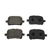 Колодки тормозные дисковые CTR, передние, комплект на ось (4 шт), арт. GK1017