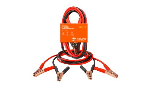 Провода пусковые Airline, 200А, сечение 4.7мм², длина 2м, арт. SA-200-08S