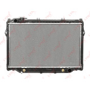 Радиатор охлаждения двигателя LYNXauto, паяный, арт. RB-1600