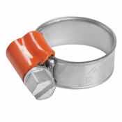 Хомут червячный Airline Ø12-22мм, ширина 9.7мм, оцинкованная сталь W1, арт. AHC-S-05, 1 шт