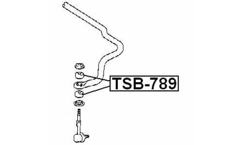 Втулка стойки стабилизатора Febest, арт. TSB-789